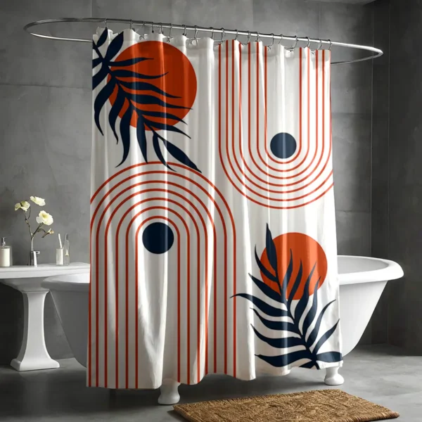 Desert Arches Boho Shower Curtain